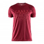 Pánské triko Craft Eaze Graphic červená